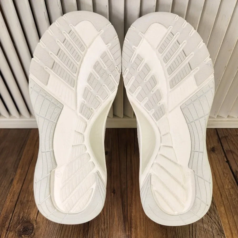 Dansko Pep Knit Sneakers Womens Sz 11 White Casual Slip On Walking Comfort Shoes